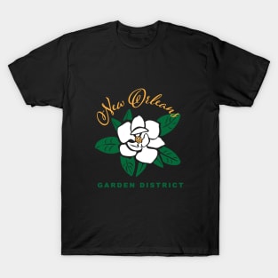 Garden District Yellow and green T-Shirt